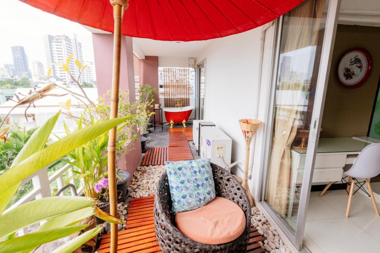 Baan Sabai Rama IV Apartment 曼谷 外观 照片